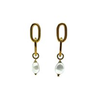 Orecchini Lelune Donna LELUNE GLAMOUR in Argento Perla LGEA340 - LGEA340